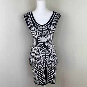 Jealous Tomato Bodycon Dress Black Size S